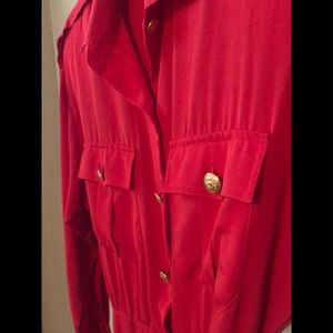 Jumps Vintage Red Jumpsuit